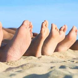 How do I prepare my feet for summer?