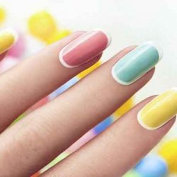 The 3 nail art on the catwalk for spring