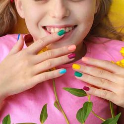 What is the minimum age to wear false nails?