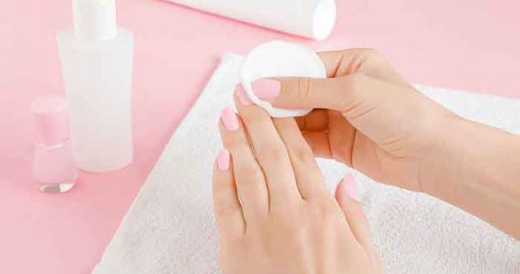 The materials you’ll need to remove semi-permanent nail polish alone