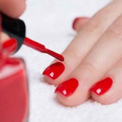 Can you apply the semi-permanent nail polish yourself at home?