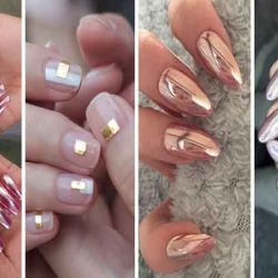 The chrome effect or “Chrome Nails”